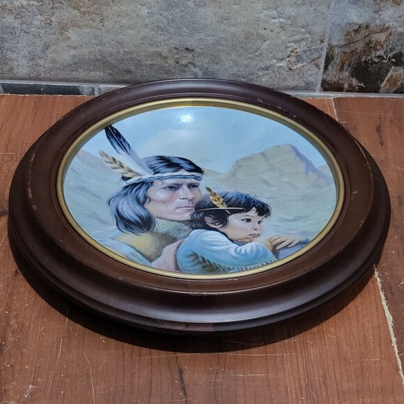 Vague Shadows The Kjowa Nation Decorative Collector Plate by Perillo - Picture 15 of 16